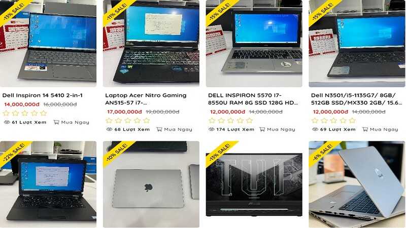 thu mua laptop Bình Thạnh